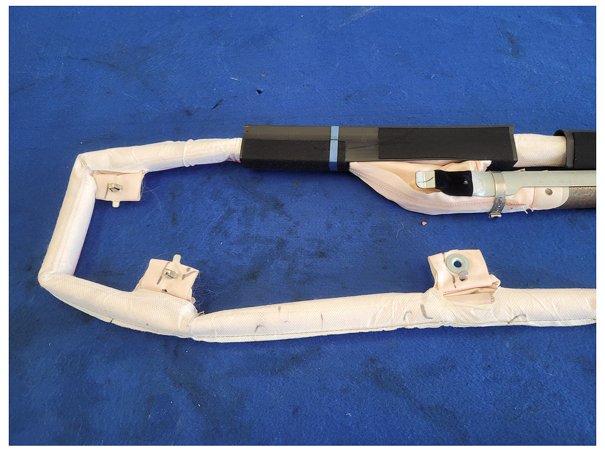 2015 Chevrolet Camaro SS Coupe Passenger Roof Curtain Air Bag 2554 - The Parts Farm