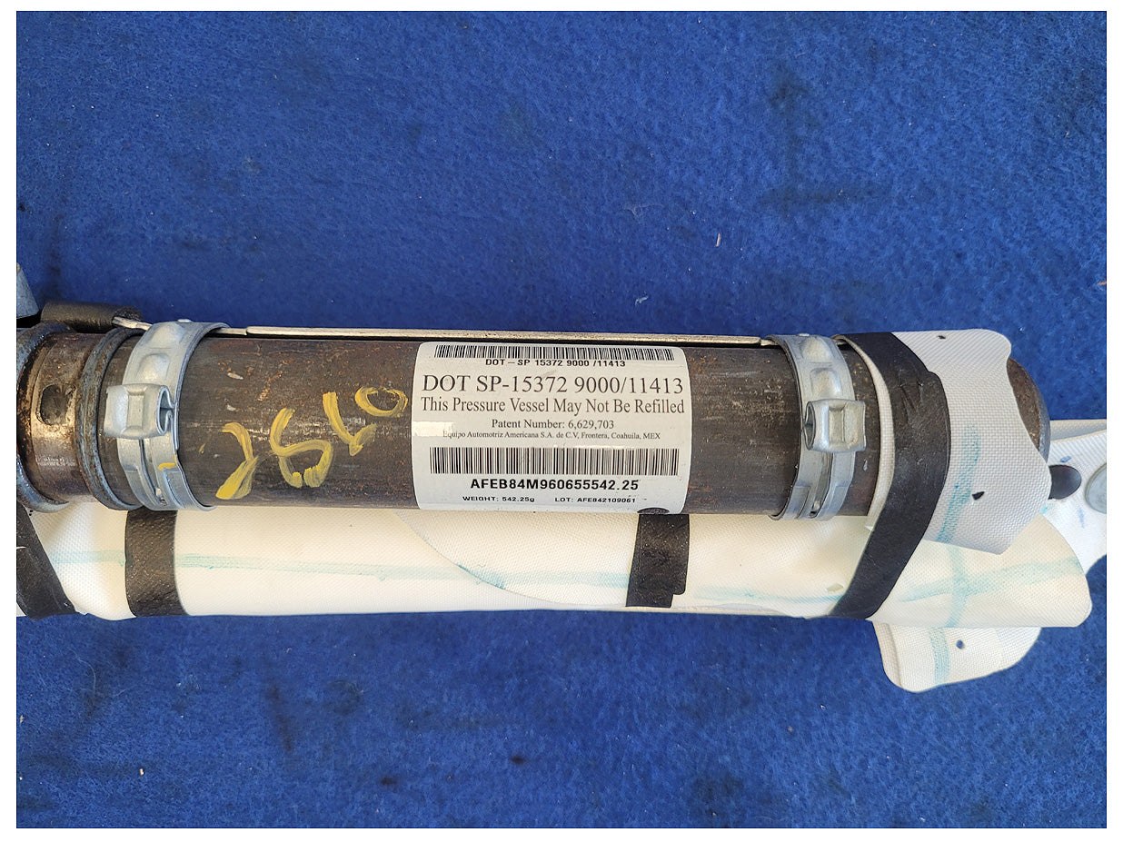 2018-2023 Ford Mustang GT S550 Coupe Passenger Roof Curtain Air Bag 2560 - The Parts Farm