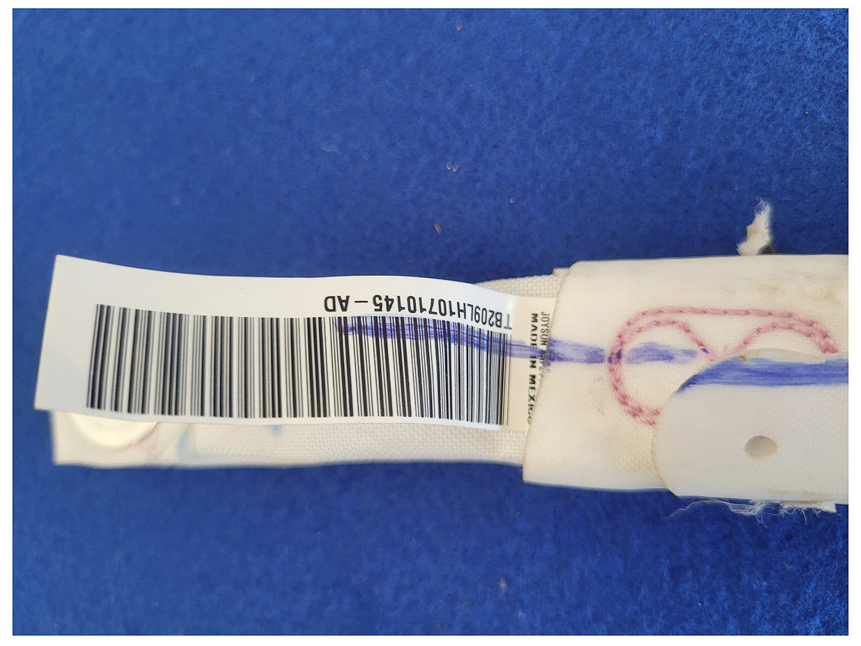 2018-2023 Ford Mustang GT S550 Coupe Driver Upper Roof Curtain Air Bag 2565 - The Parts Farm