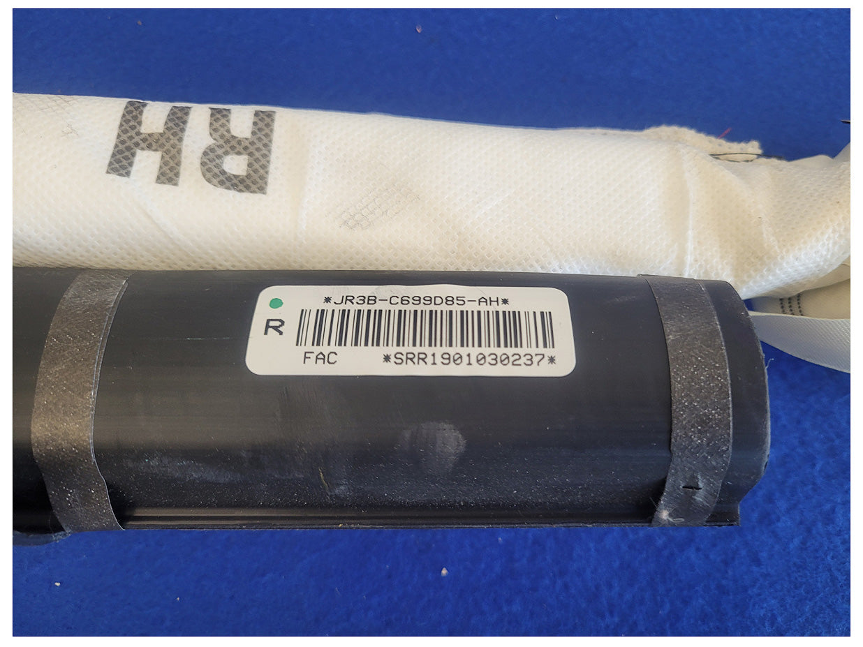 2018-2023 Ford Mustang GT S550 Coupe Passenger Upper Roof Curtain Air Bag 2574 - The Parts Farm