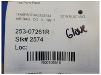 2018-2023 Ford Mustang GT S550 Coupe Air Bag Glove Box Passenger Right Dash 2574 - The Parts Farm