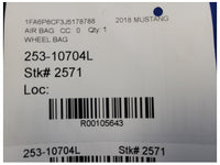 2018-2023 Ford Mustang GT S550 Coupe Air Bag Driver Steering Wheel Left Dash 2571 - The Parts Farm