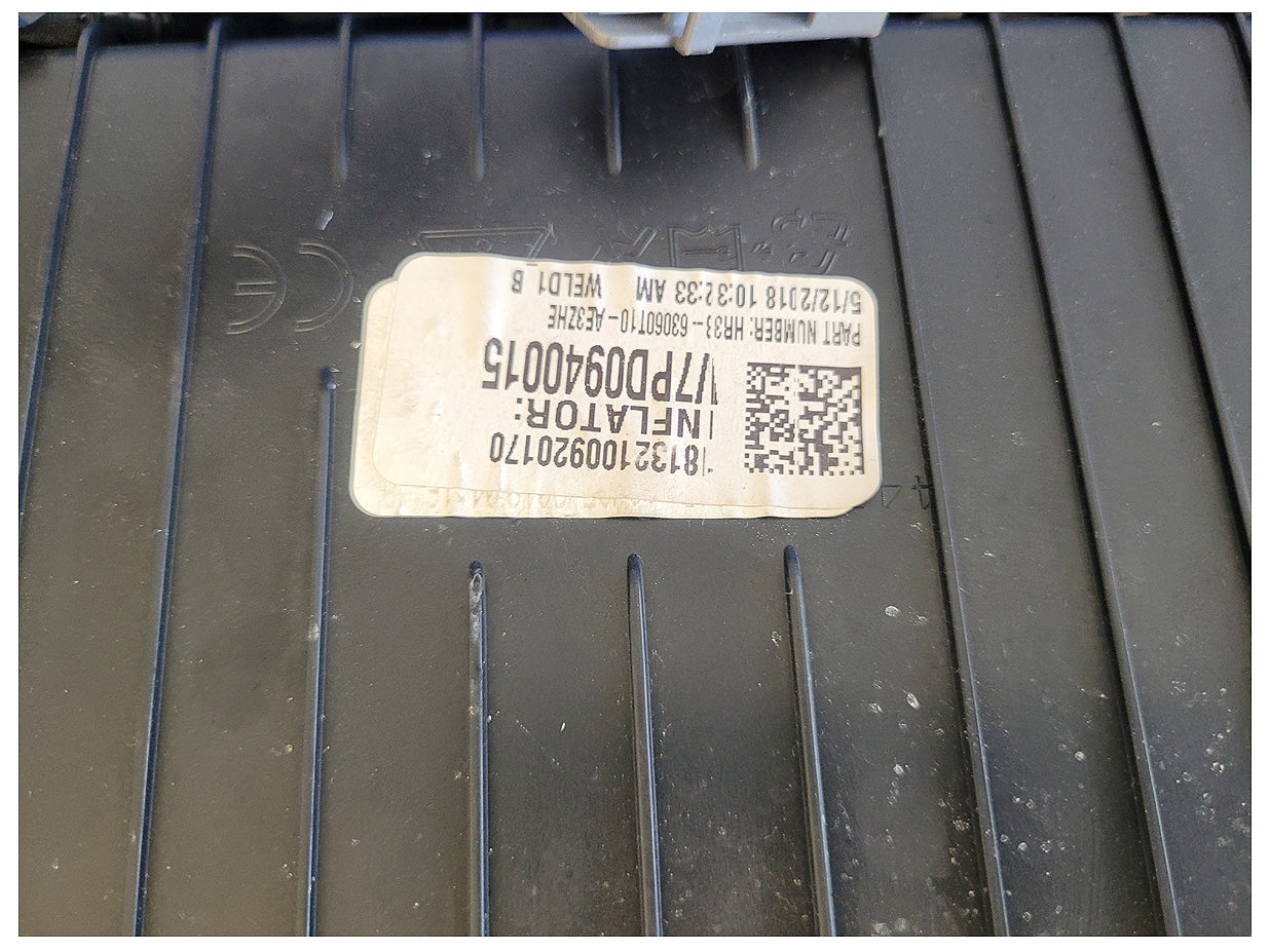 2018-2023 Ford Mustang GT S550 Coupe Glove Box Air Bag Passenger Right Dash 2571 - The Parts Farm