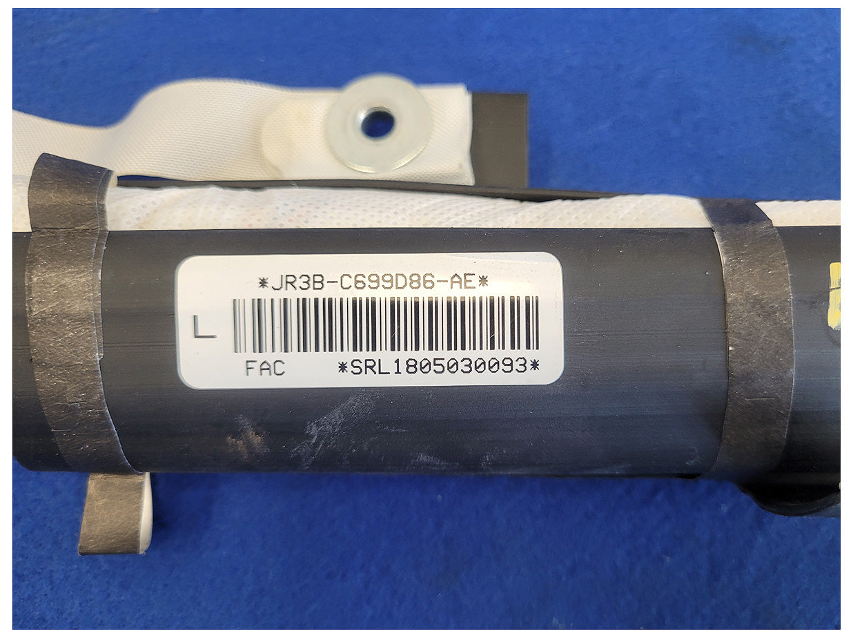 2018-2023 Ford Mustang GT S550 Coupe Driver Upper Roof Curtain Air Bag 2571 - The Parts Farm