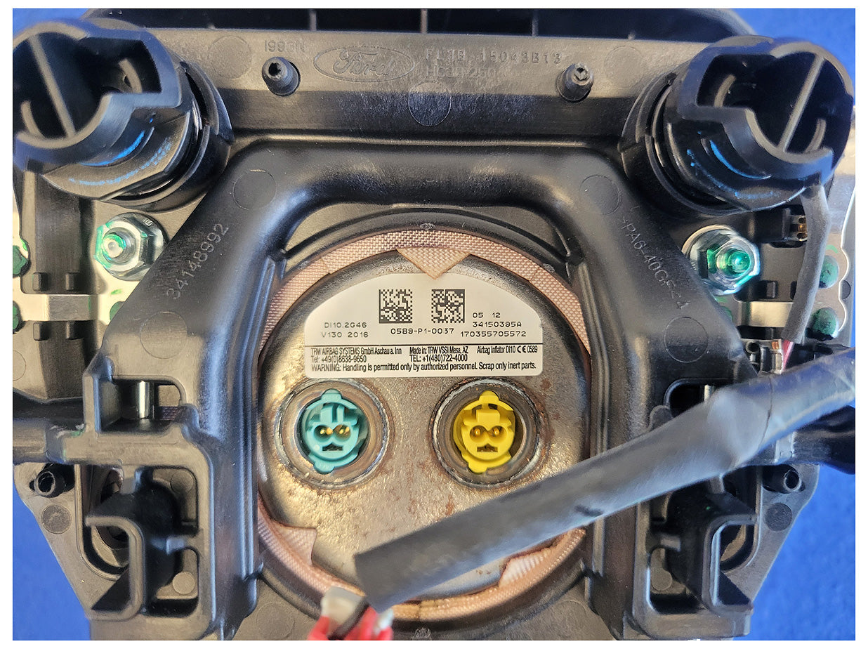 2015-2017 Ford F150 Pickup Truck Air Bag Driver Dash Steering Wheel 2580 - The Parts Farm