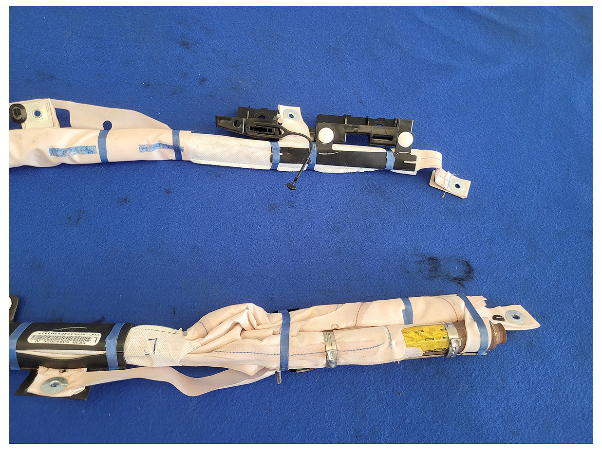 2017 Ford Mustang GT S550 Coupe Driver Upper Roof Curtain Air Bag 2564 - The Parts Farm