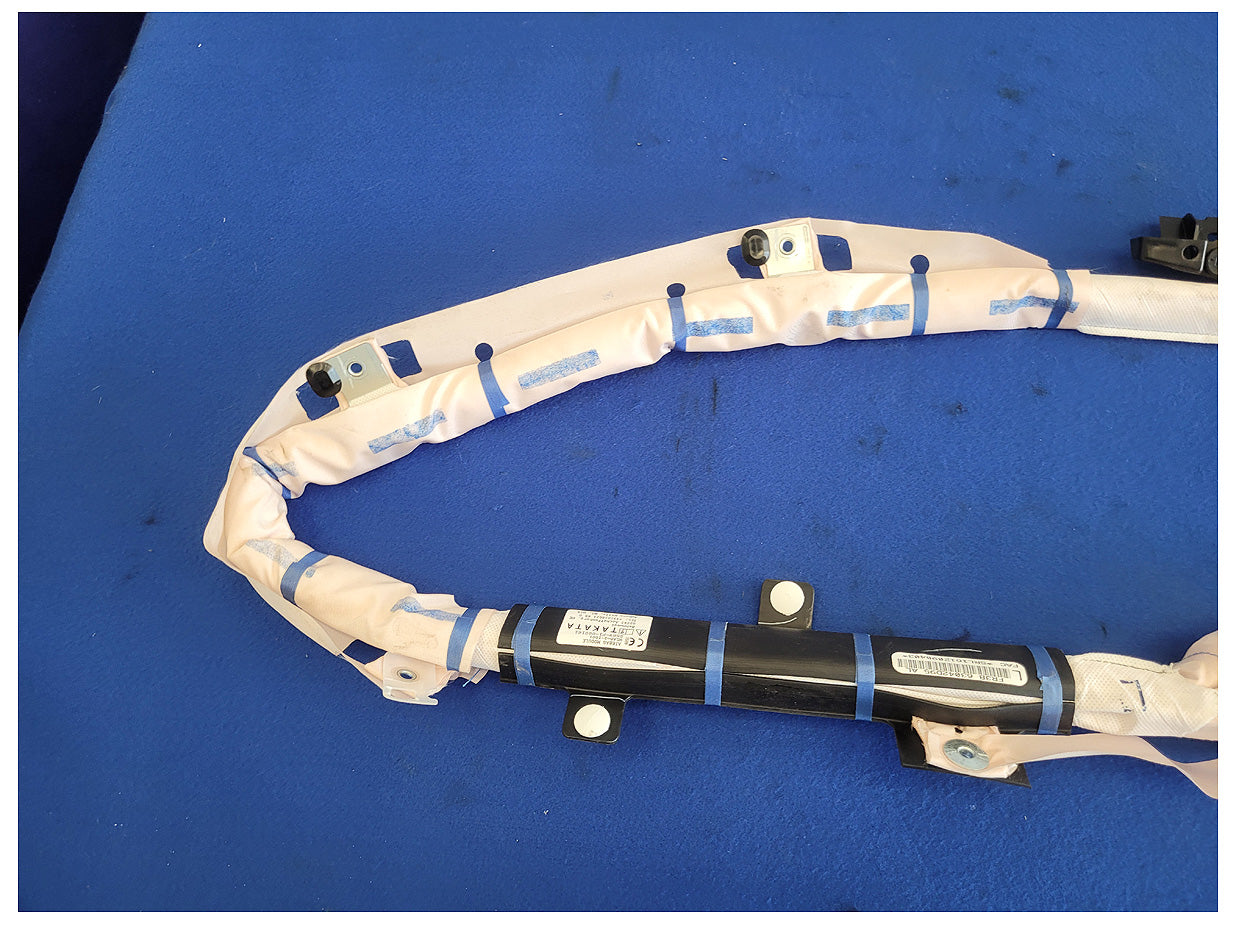 2017 Ford Mustang GT S550 Coupe Driver Upper Roof Curtain Air Bag 2564 - The Parts Farm