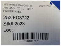 2021-2023 Ford F150 Pickup Truck Driver Left Knee Lower Knee Air Bag - The Parts Farm