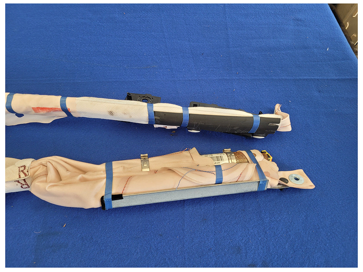 2015-2017 Ford Mustang GT S550 Coupe Passenger Upper Roof Curtain Air Bag 2594 - The Parts Farm