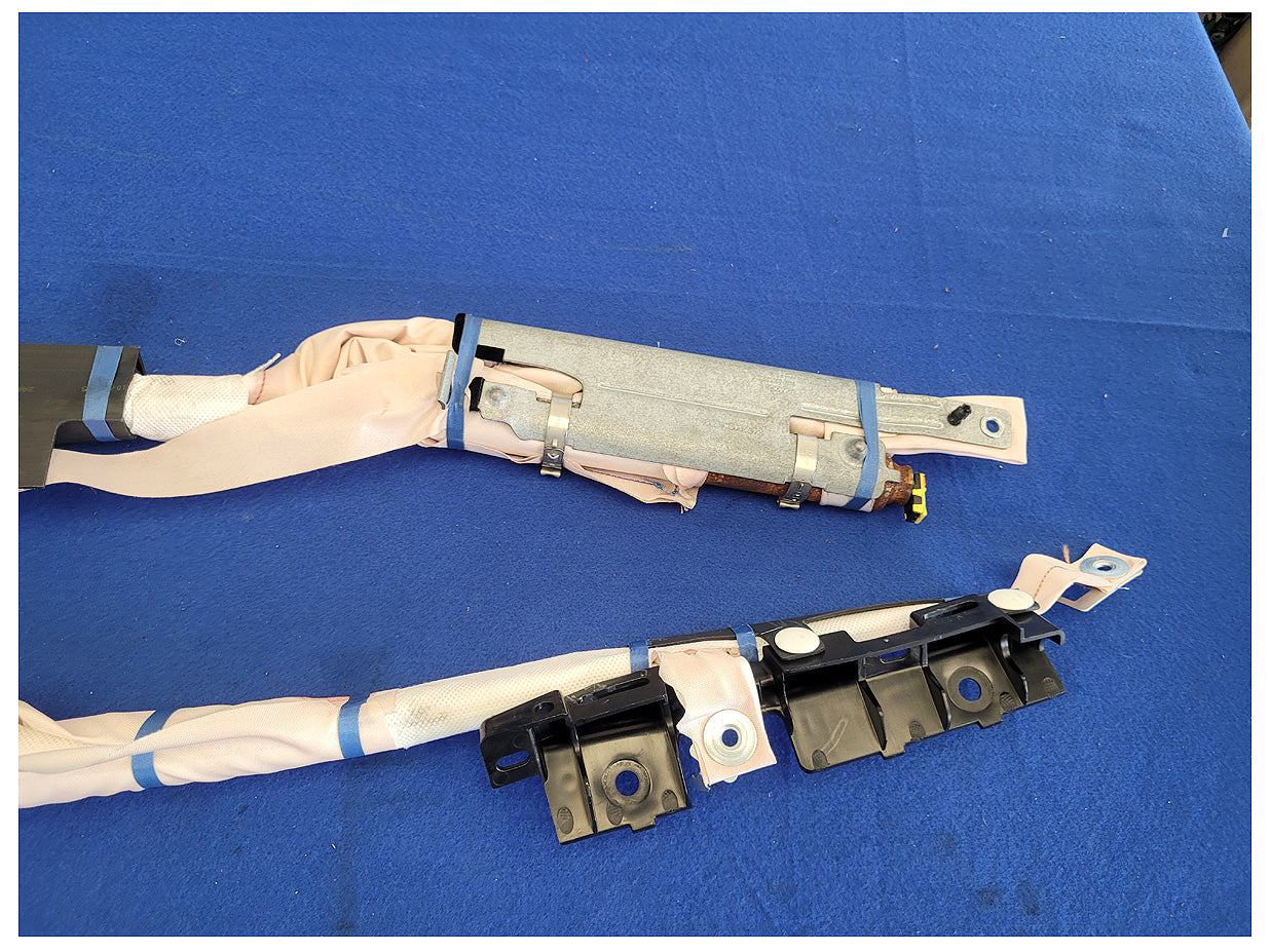 2015-2017 Ford Mustang GT S550 Coupe Passenger Upper Roof Curtain Air Bag 2594 - The Parts Farm