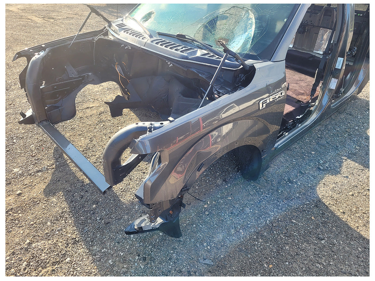 Stock 2444. 2017 Ford F150 Pickup Truck Salvage Title Damage - The Parts Farm
