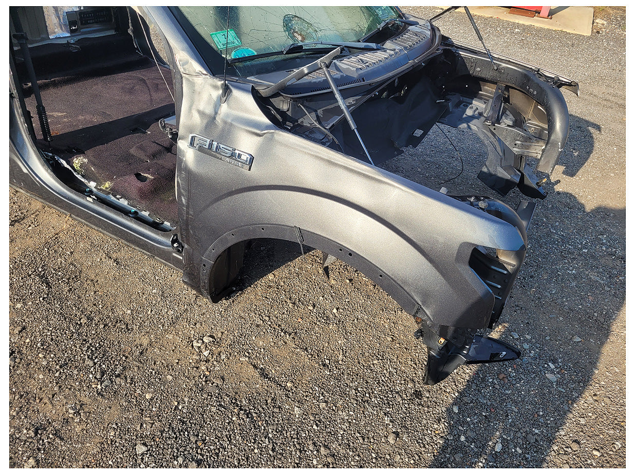 Stock 2444. 2017 Ford F150 Pickup Truck Salvage Title Damage - The Parts Farm
