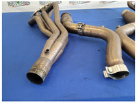 2011-2014 Ford Mustang GT 5.0L American Racing Long Tube Headers Mid Pipe 2606 - The Parts Farm