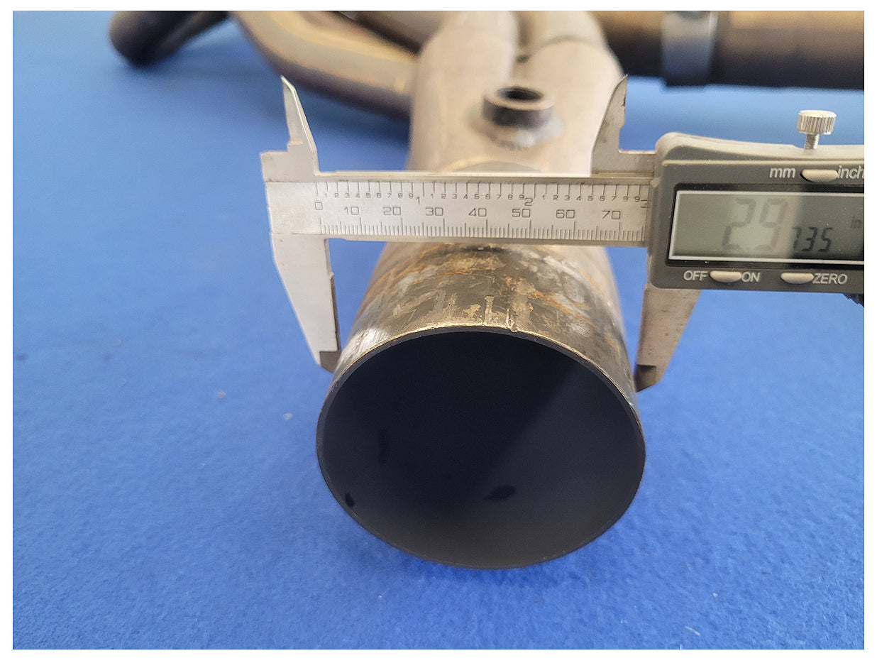 2011-2014 Ford Mustang GT 5.0L American Racing Long Tube Headers Mid Pipe 2606 - The Parts Farm