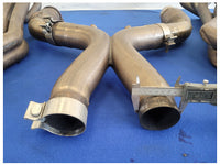 2011-2014 Ford Mustang GT 5.0L American Racing Long Tube Headers Mid Pipe 2606 - The Parts Farm