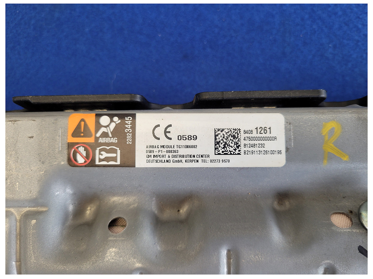 2019 Chevrolet Camaro SS Coupe Passenger Lower Knee Air Bag 2492 - The Parts Farm