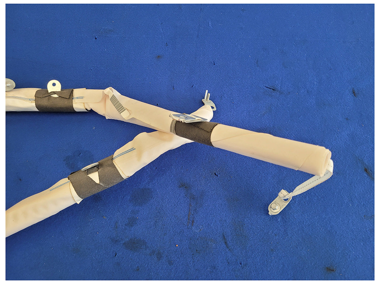 2017 Ford F150 Pickup Truck Passenger Upper Roof Curtain Air Bag 2617 - The Parts Farm