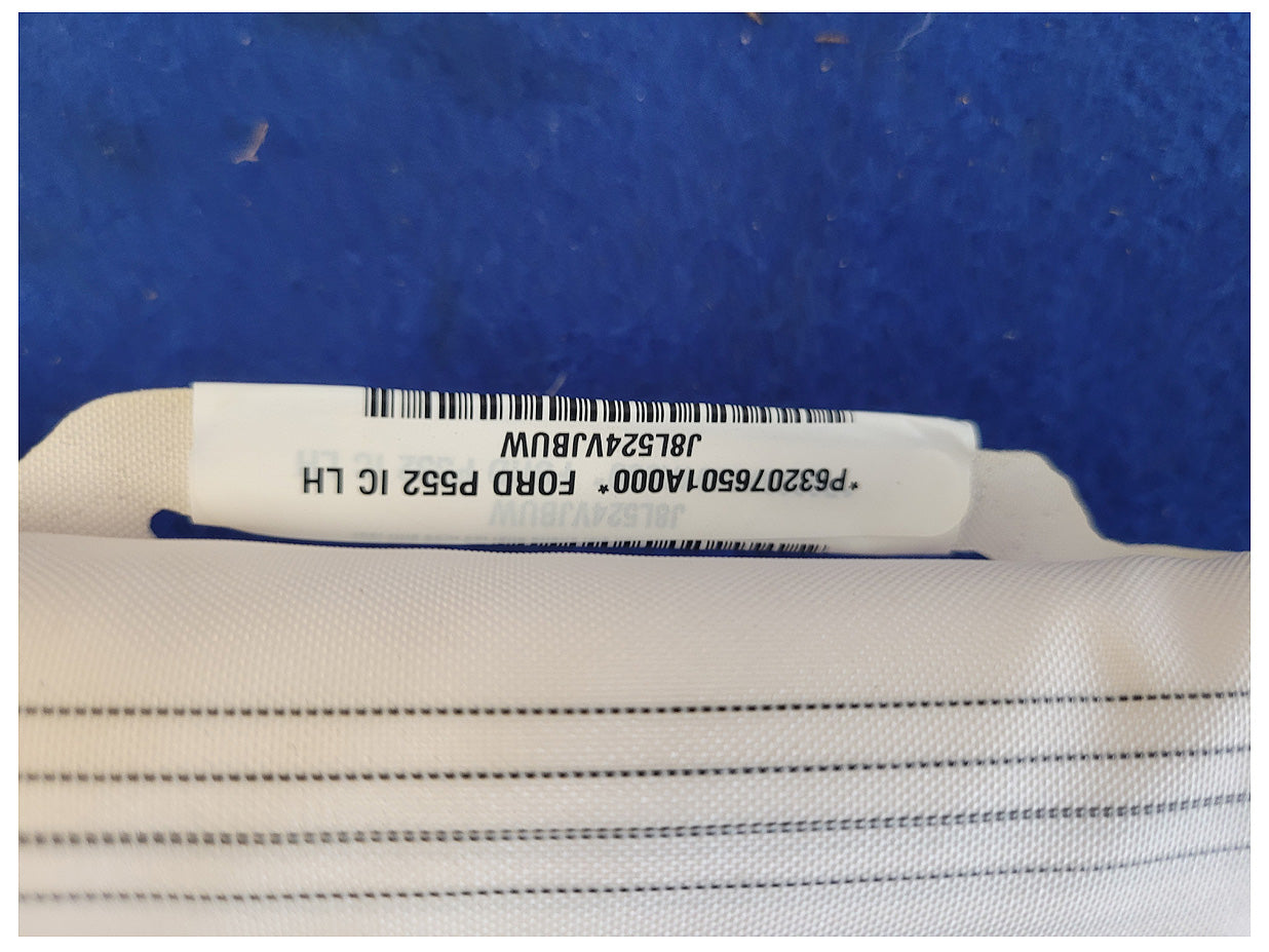 2015-2017 Ford F150 Pickup Truck Driver Upper Roof Curtain Air Bag 2617 - The Parts Farm