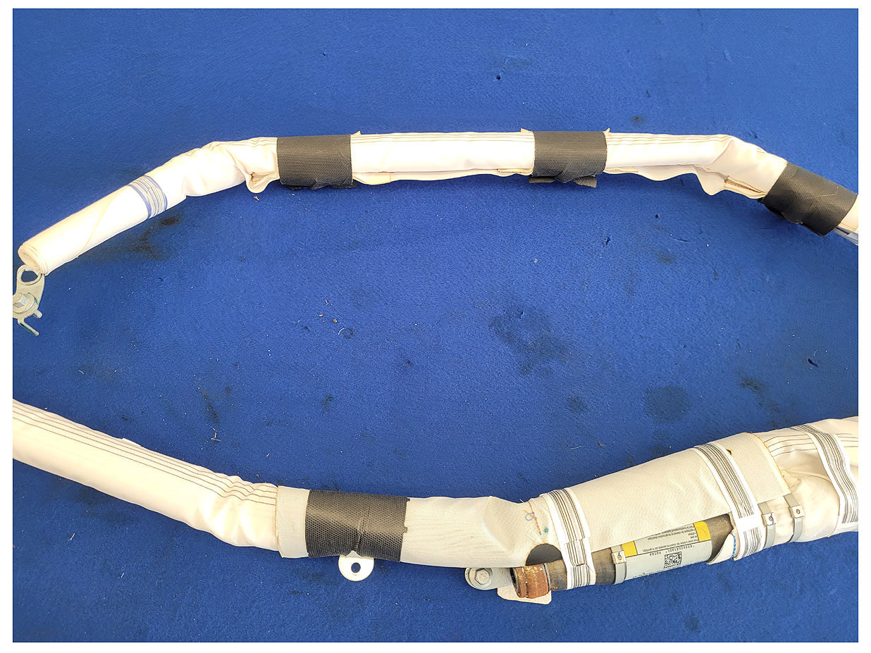 2015-2017 Ford F150 Pickup Truck Driver Upper Roof Curtain Air Bag 2617 - The Parts Farm