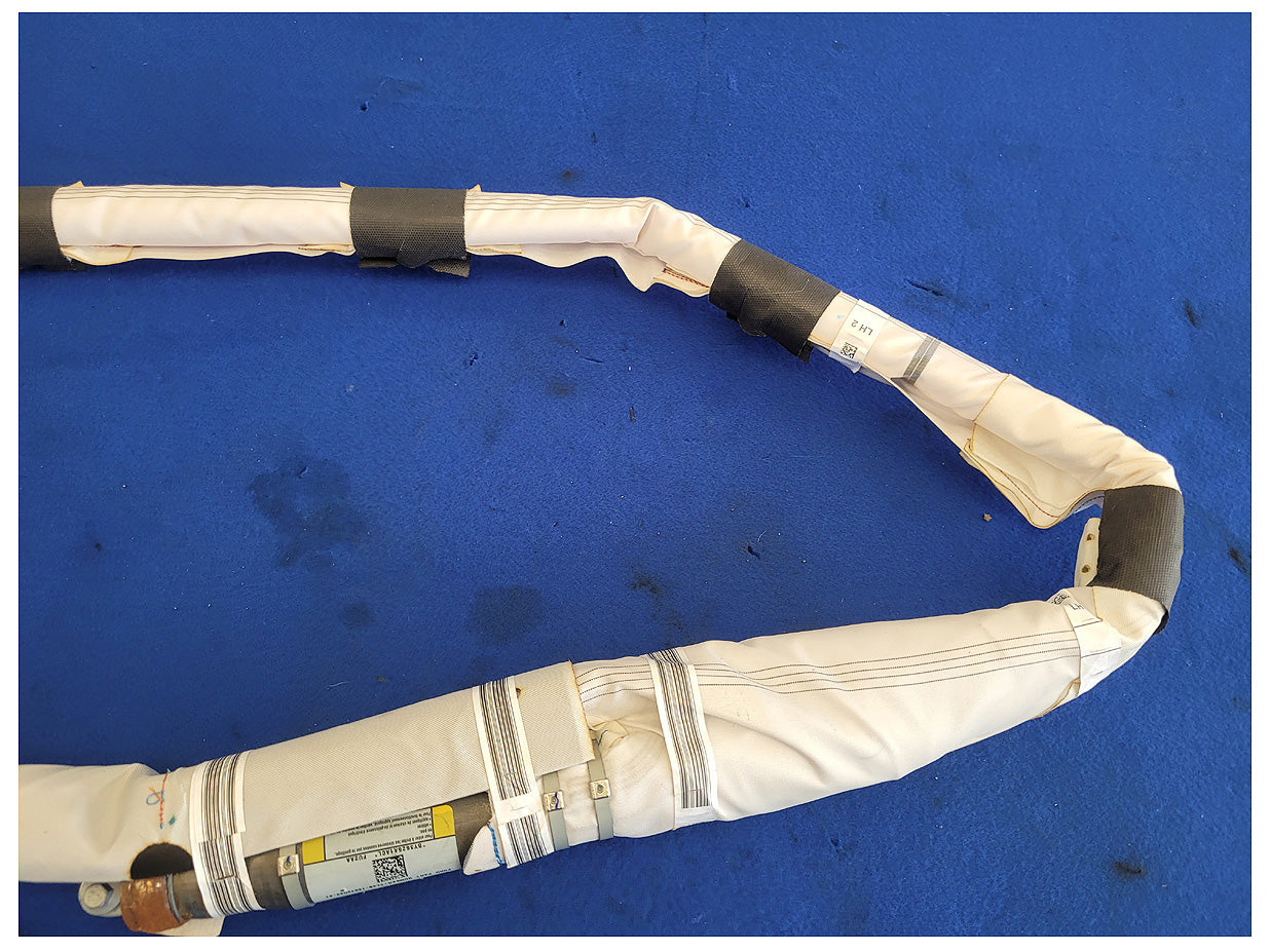 2015-2017 Ford F150 Pickup Truck Driver Upper Roof Curtain Air Bag 2617 - The Parts Farm