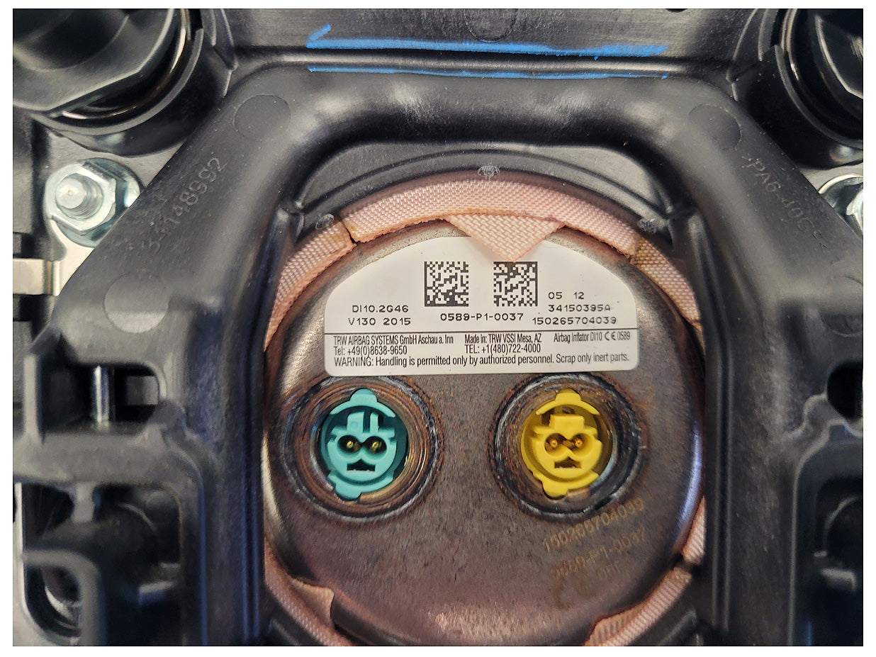 2015-2017 Ford F150 F-150 Pickup Truck Driver Air Bag Steering Wheel Left Dash 2617 - The Parts Farm