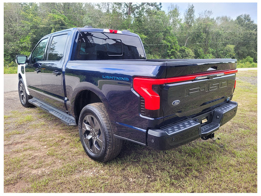 Stock 2300. 2022 Ford F150 Lightning Supercrew 5.5" 4wd Electric Salvage Title Fixer 3k Mile