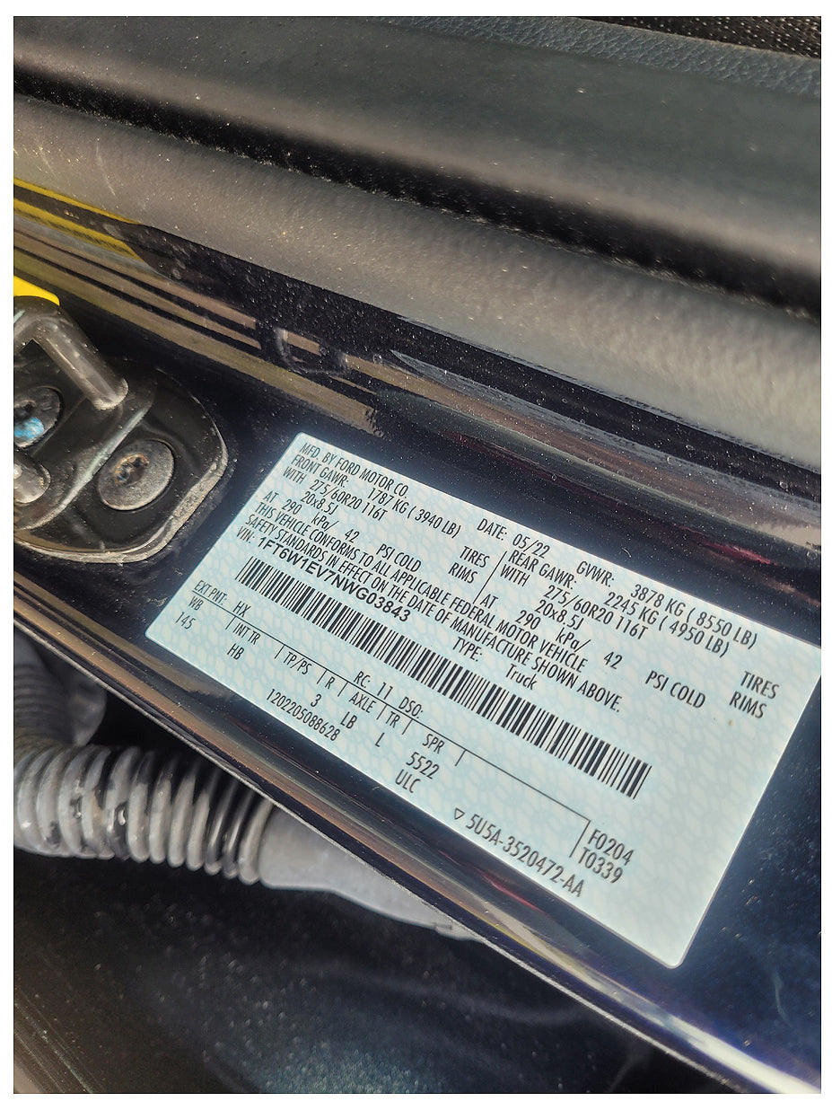 Stock 2300. 2022 Ford F150 Lightning Supercrew 5.5" 4wd Electric Salvage Title Fixer 3k Mile - The Parts Farm