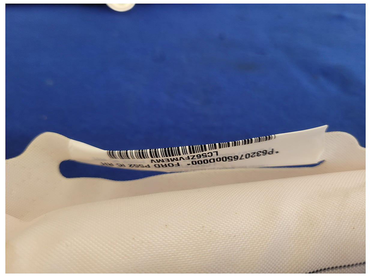 2015-2017 Ford F150 F-150 Pickup Truck Passenger Upper Roof Curtain Air Bag 2615 - The Parts Farm