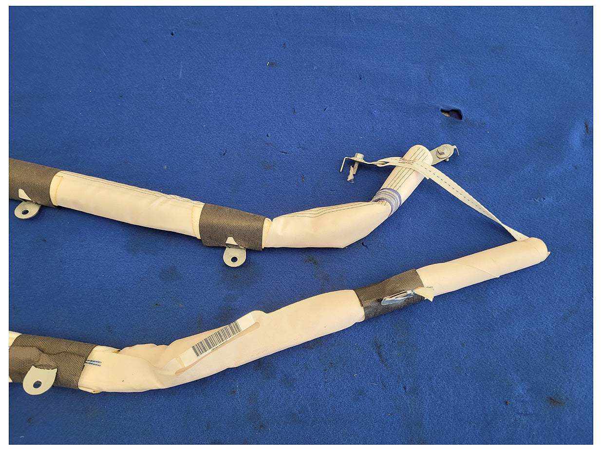 2015-2017 Ford F150 Pickup Truck Crew Cab Driver Upper Roof Curtain Air Bag 2615 - The Parts Farm