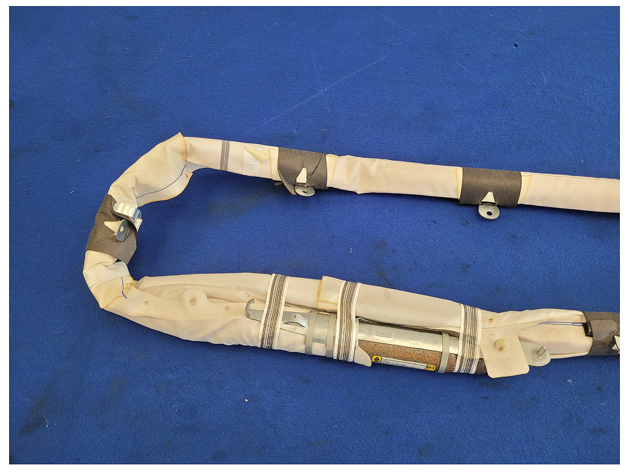 2015-2017 Ford F150 Pickup Truck Crew Cab Driver Upper Roof Curtain Air Bag 2615 - The Parts Farm