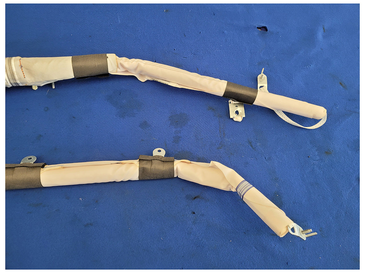 2015-2017 Ford F150 Pickup Truck Crew Cab Driver Upper Roof Curtain Air Bag 2615 - The Parts Farm