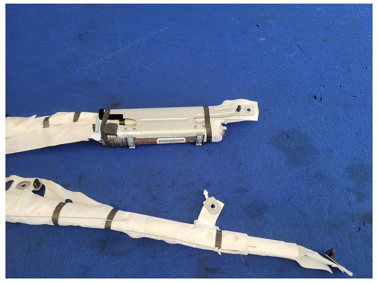 2018-2023 Ford Mustang GT S550 Passenger RH Roof Curtain Air Bag Upper Top 2622 - The Parts Farm