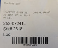 2015-2017 Ford Mustang GT S550 Driver Air Bag Steering Wheel Left LH Dash Front 2618 - The Parts Farm