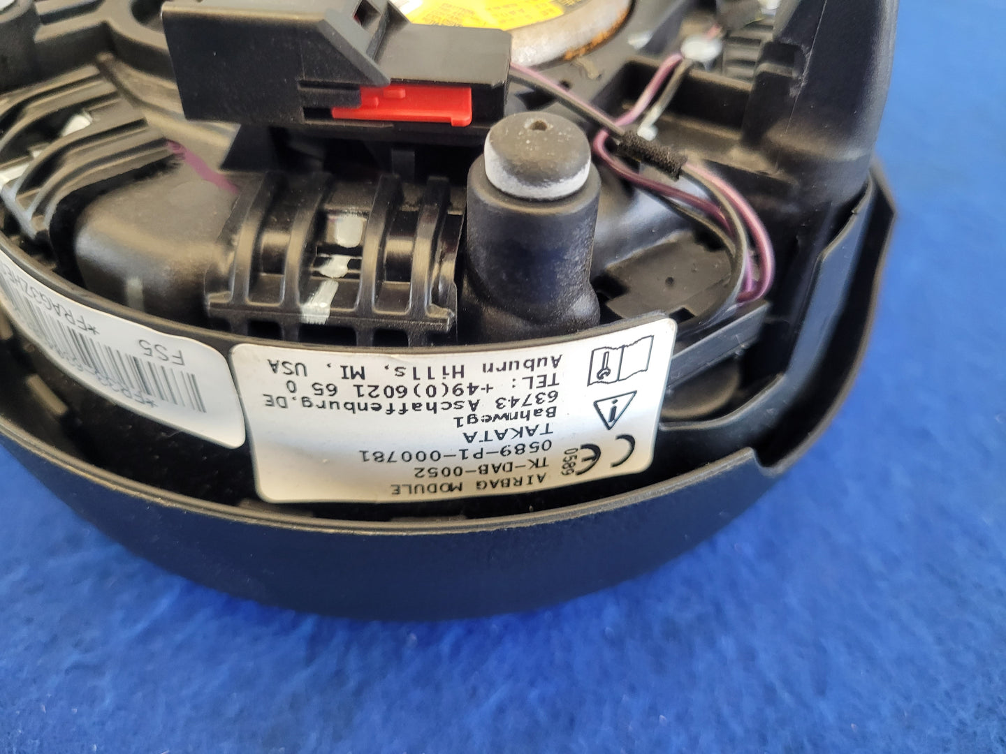 2015-2017 Ford Mustang GT S550 Driver Air Bag Steering Wheel Left LH Dash Front 2618 - The Parts Farm