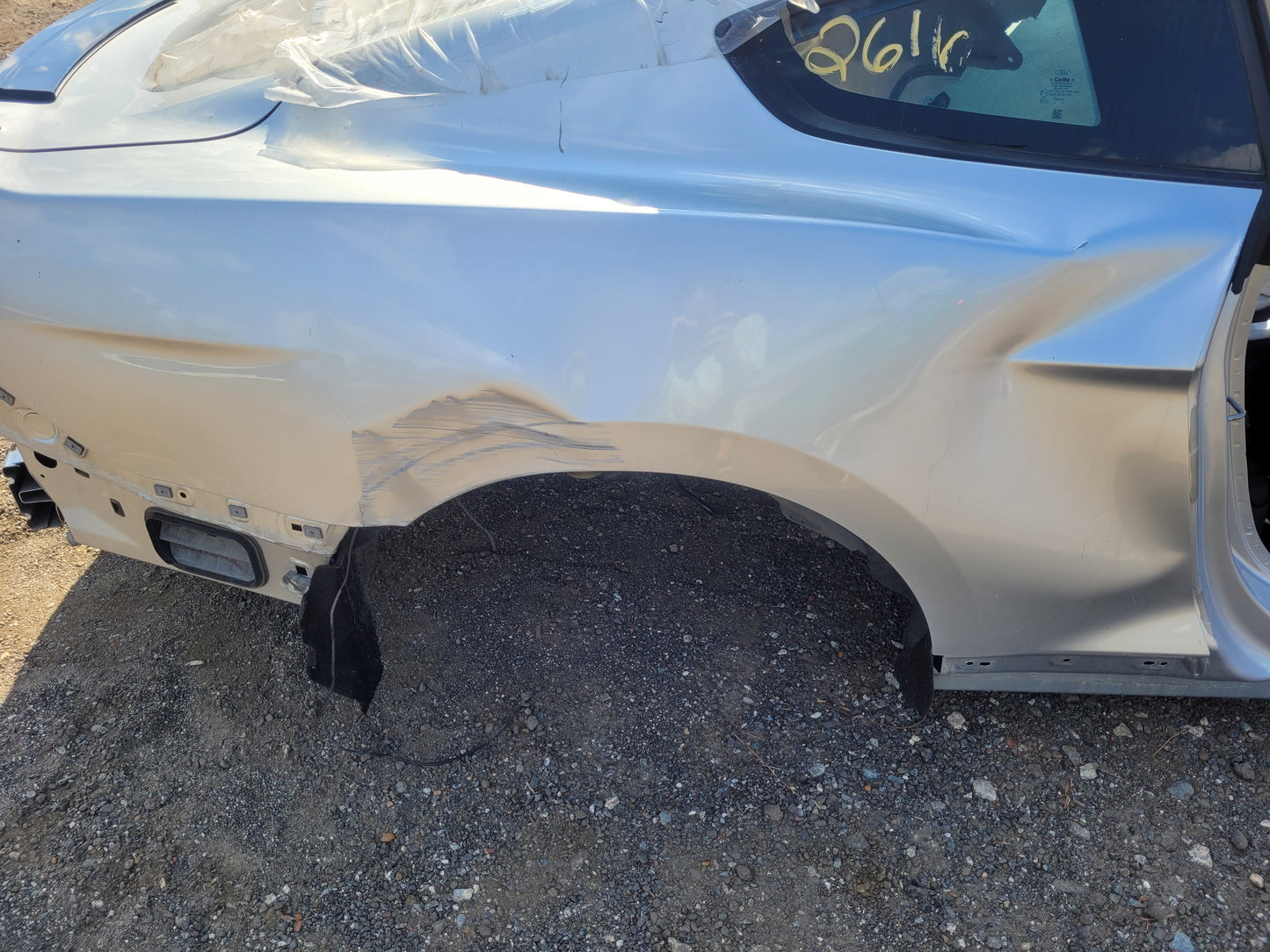 Stock 2616. 2015 Ford Mustang GT Coupe Clear Title Frame Damage 40k Miles