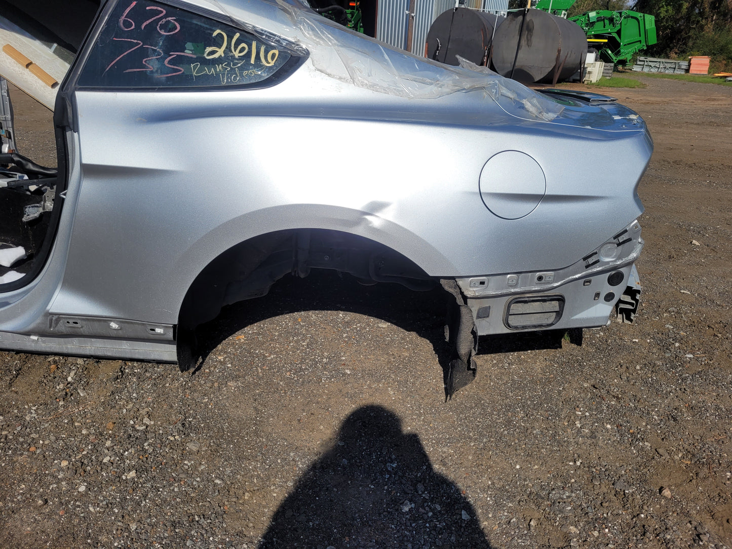 Stock 2616. 2015 Ford Mustang GT Coupe Clear Title Frame Damage 40k Miles