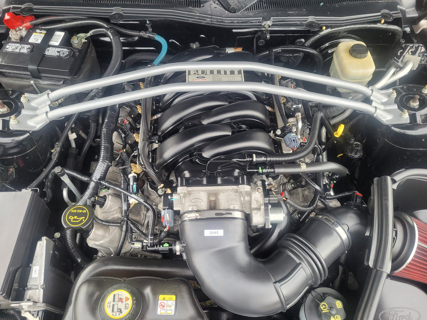 Stock 2645. 2008 Ford Mustang GT Bullitt Coupe 4.6L V8 Engine TR3650 Manny Tranny 62k Miles - The Parts Farm