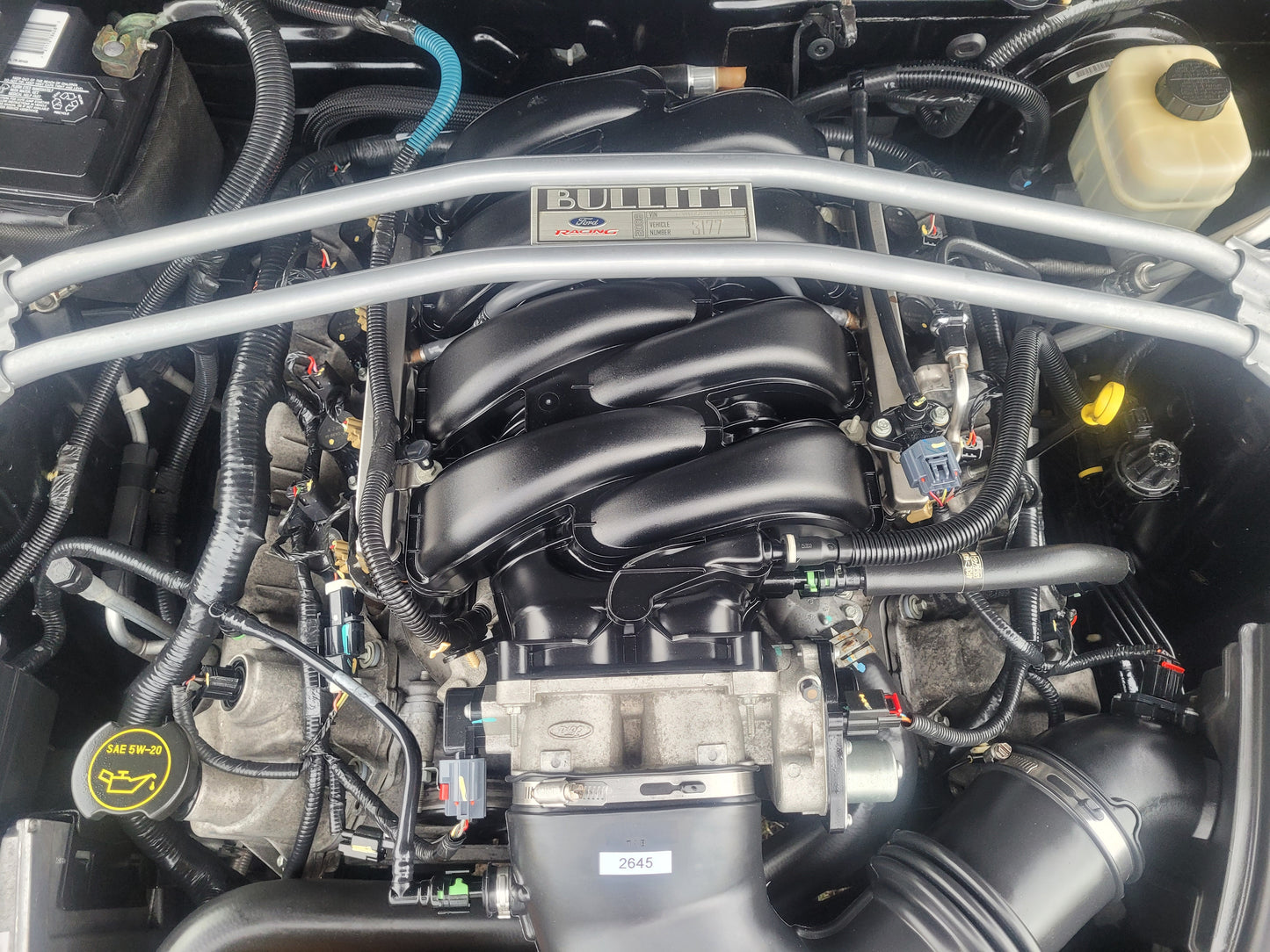 Stock 2645. 2008 Ford Mustang GT Bullitt Coupe 4.6L V8 Engine TR3650 Manny Tranny 62k Miles - The Parts Farm