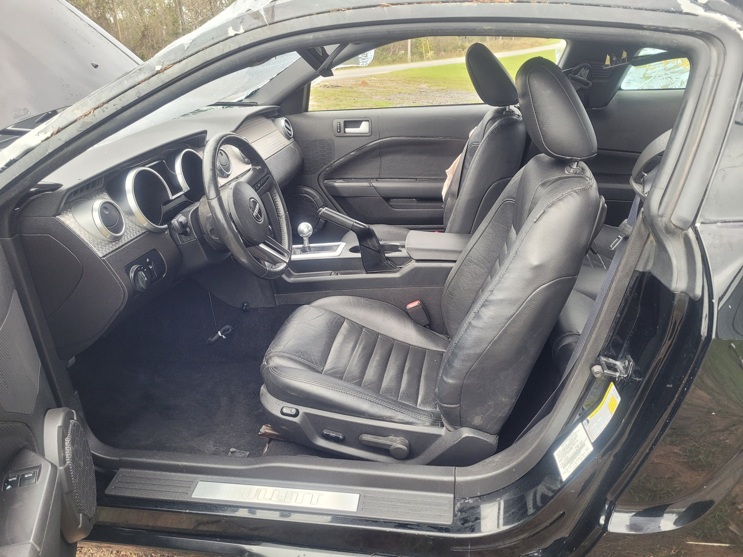 Stock 2645. 2008 Ford Mustang GT Bullitt Coupe 4.6L V8 Engine TR3650 Manny Tranny 62k Miles - The Parts Farm