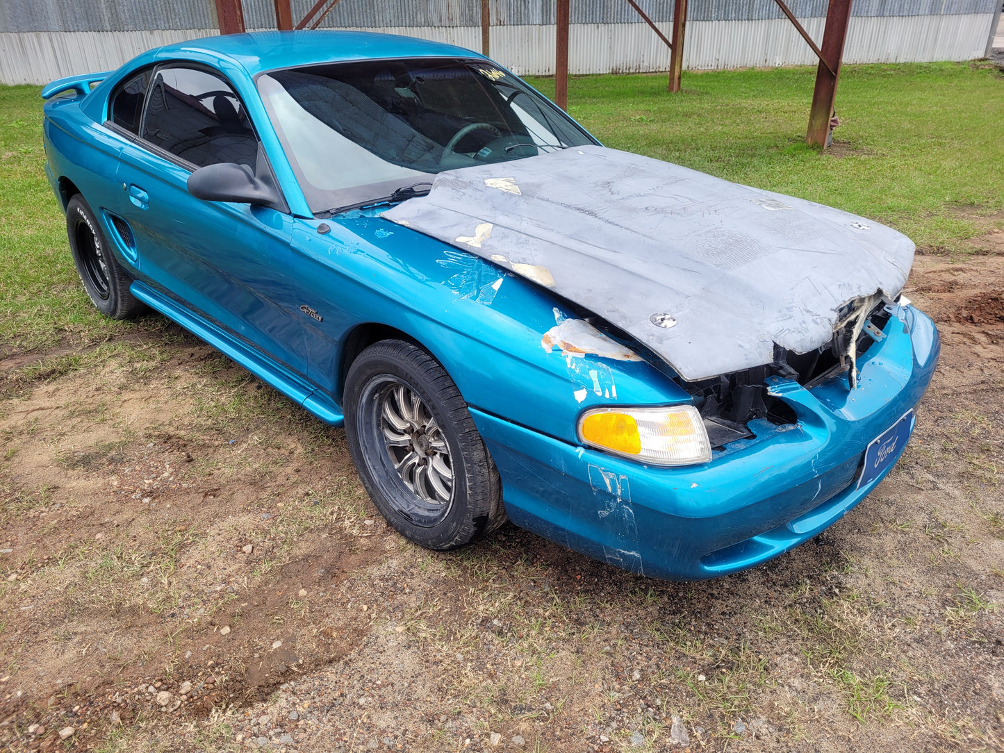 Stock 2646. 1994 Ford Mustang GT Coupe 5.0L V8 Engine T5 Manny Tranny Trick Flow 154k Miles - The Parts Farm