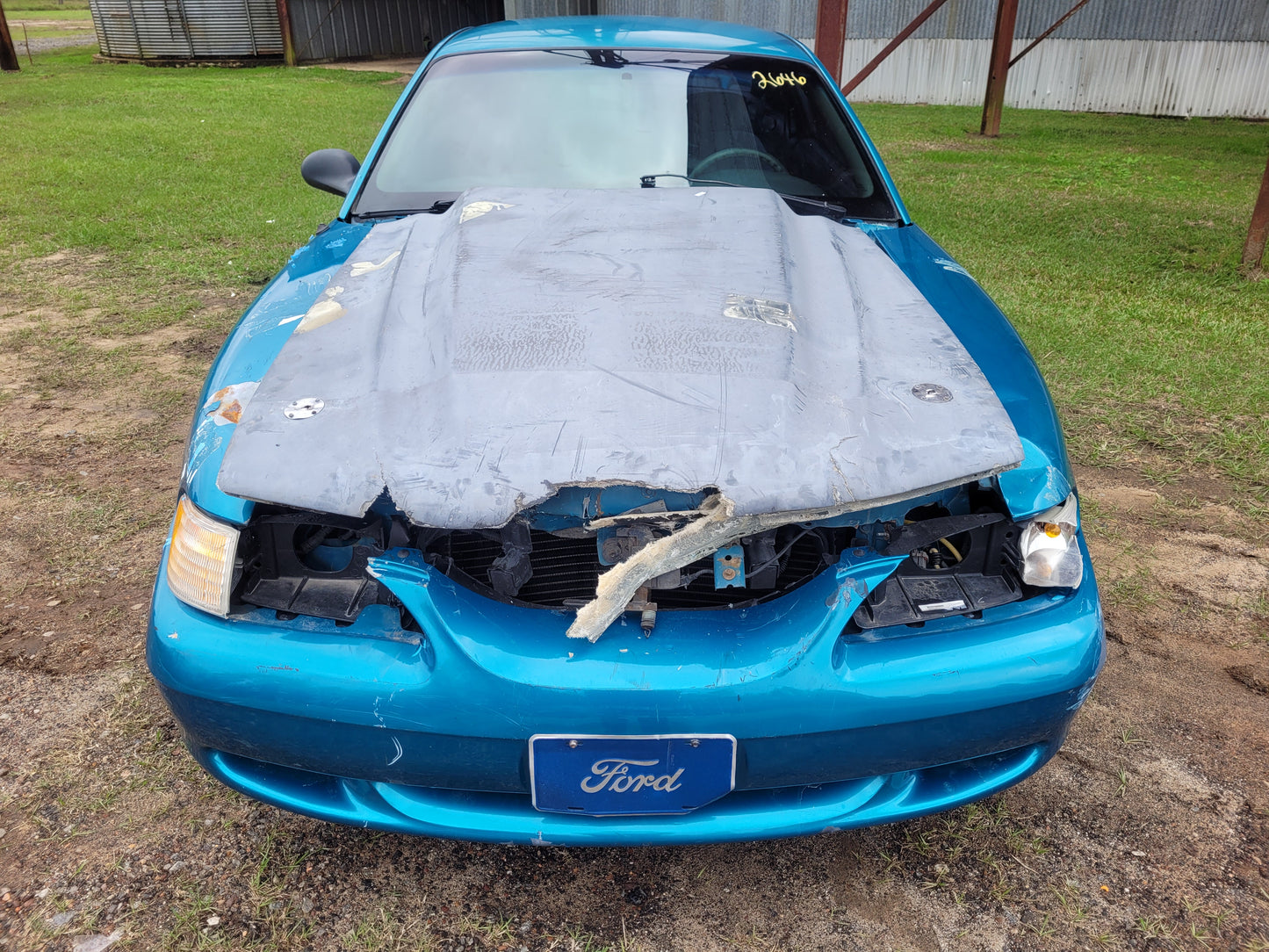 Stock 2646. 1994 Ford Mustang GT Coupe 5.0L V8 Engine T5 Manny Tranny Trick Flow 154k Miles - The Parts Farm