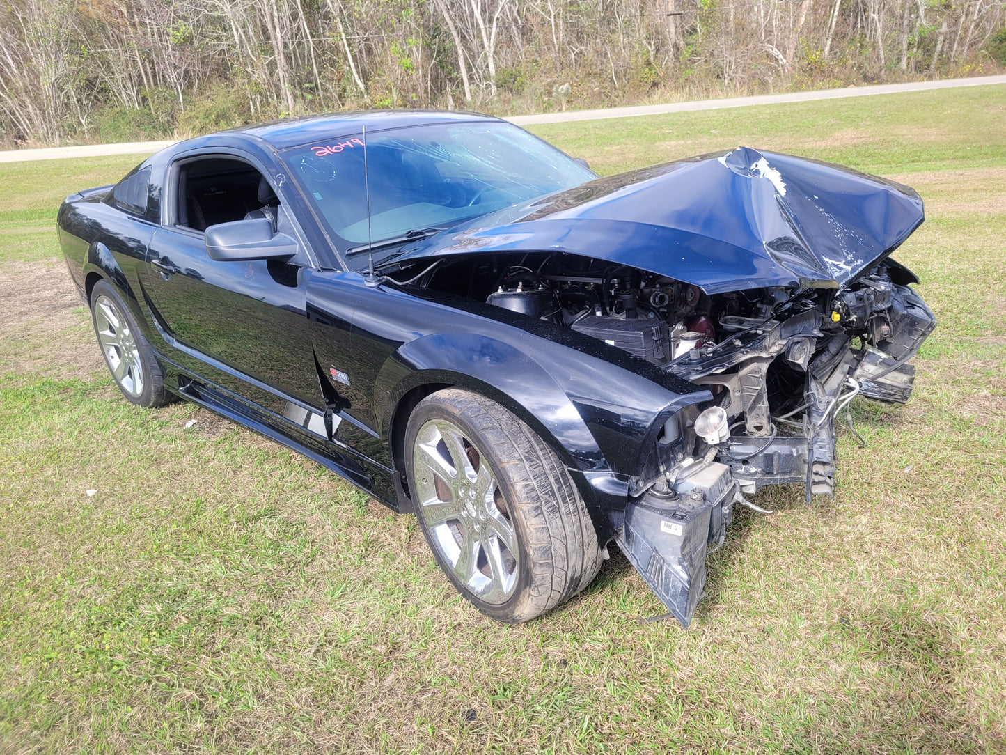 Stock 2649. 2005 Ford Mustang GT Saleen Coupe 4.6L V8 3650 Manny Tranny - The Parts Farm
