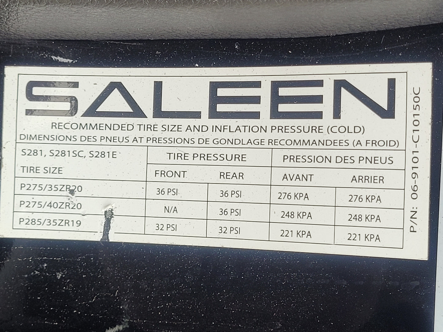 Stock 2649. 2005 Ford Mustang GT Saleen Coupe 4.6L V8 3650 Manny Tranny - The Parts Farm