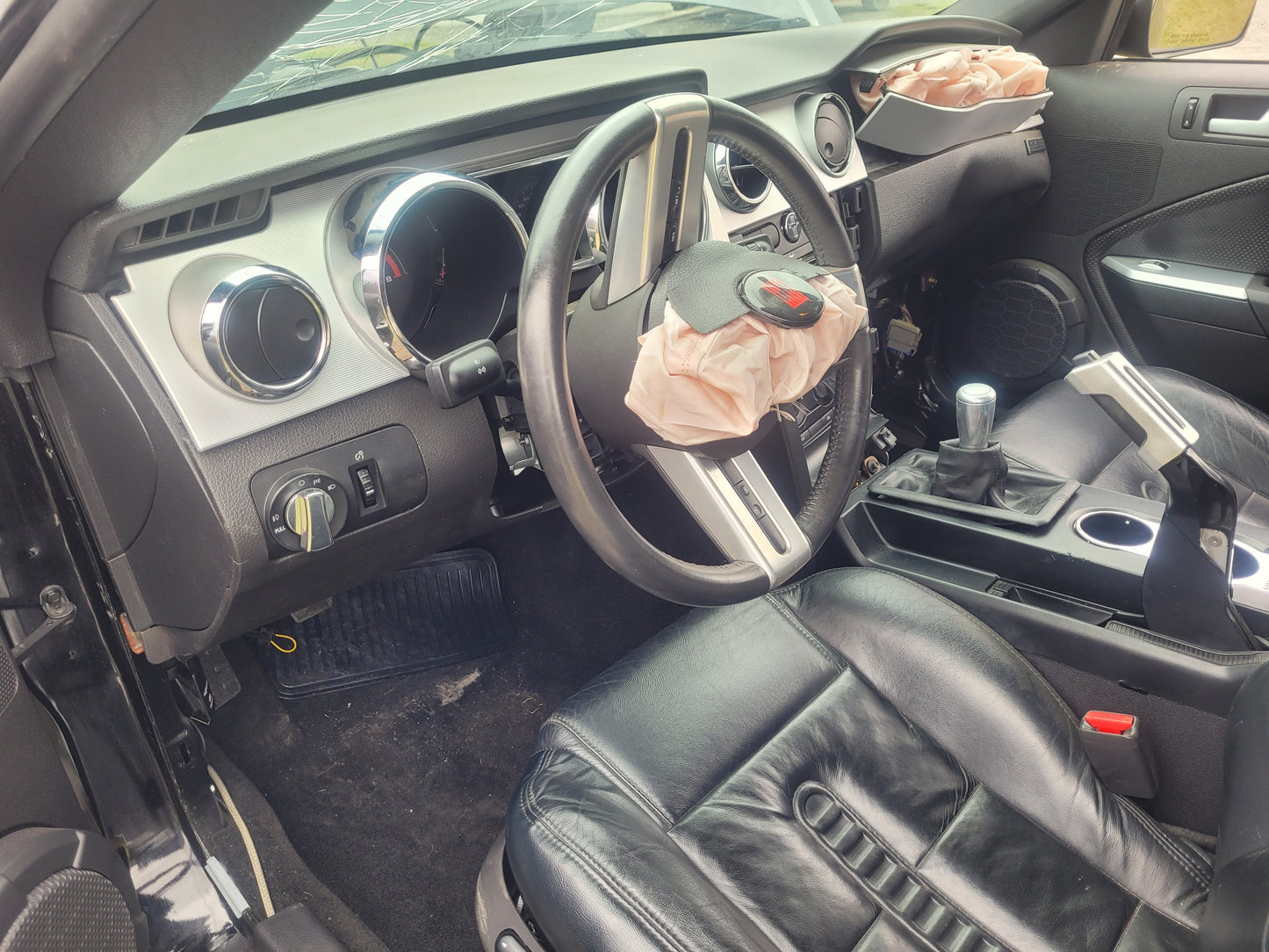Stock 2649. 2005 Ford Mustang GT Saleen Coupe 4.6L V8 3650 Manny Tranny - The Parts Farm