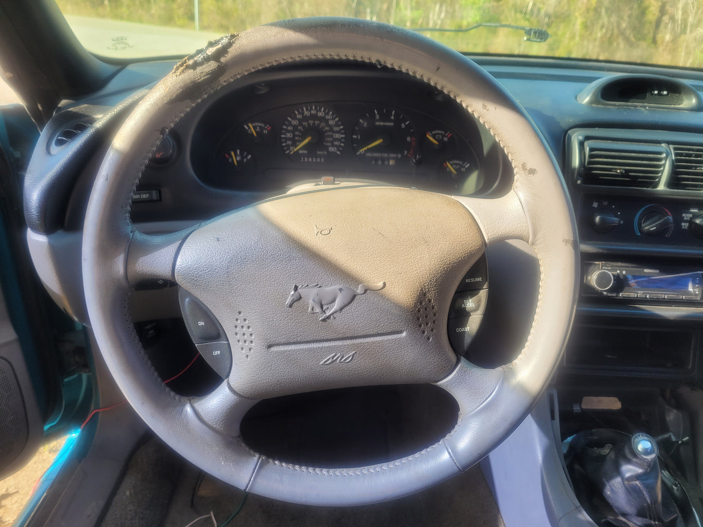 Stock 2646. 1994 Ford Mustang GT Coupe 5.0L V8 Engine T5 Manny Tranny Trick Flow 154k Miles - The Parts Farm
