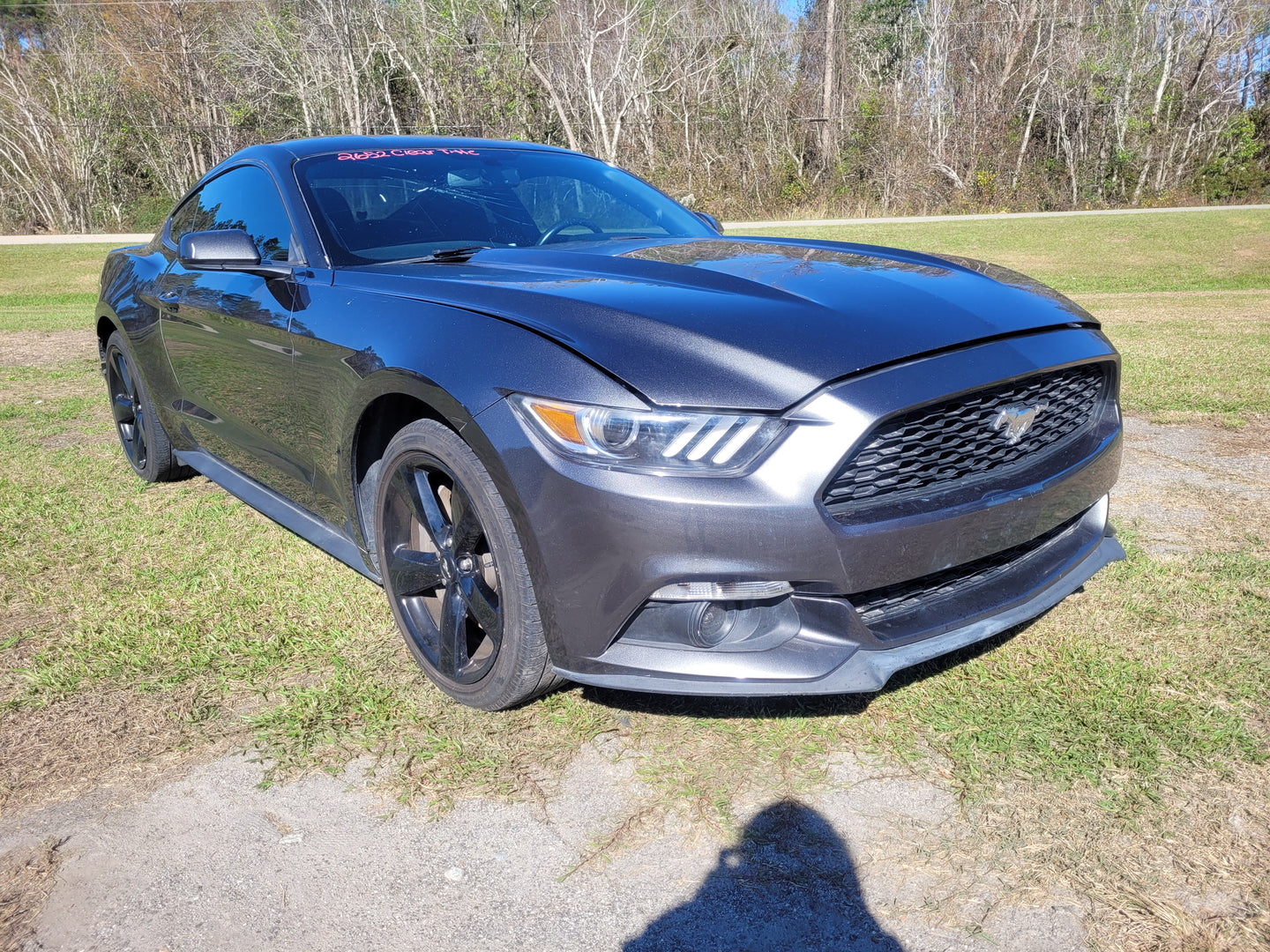 Stock 2652. 2017 Ford Mustang EcoBoost Coupe Clear Title 2.3L Turbo MT82 Manny Tranny 57k Miles - The Parts Farm
