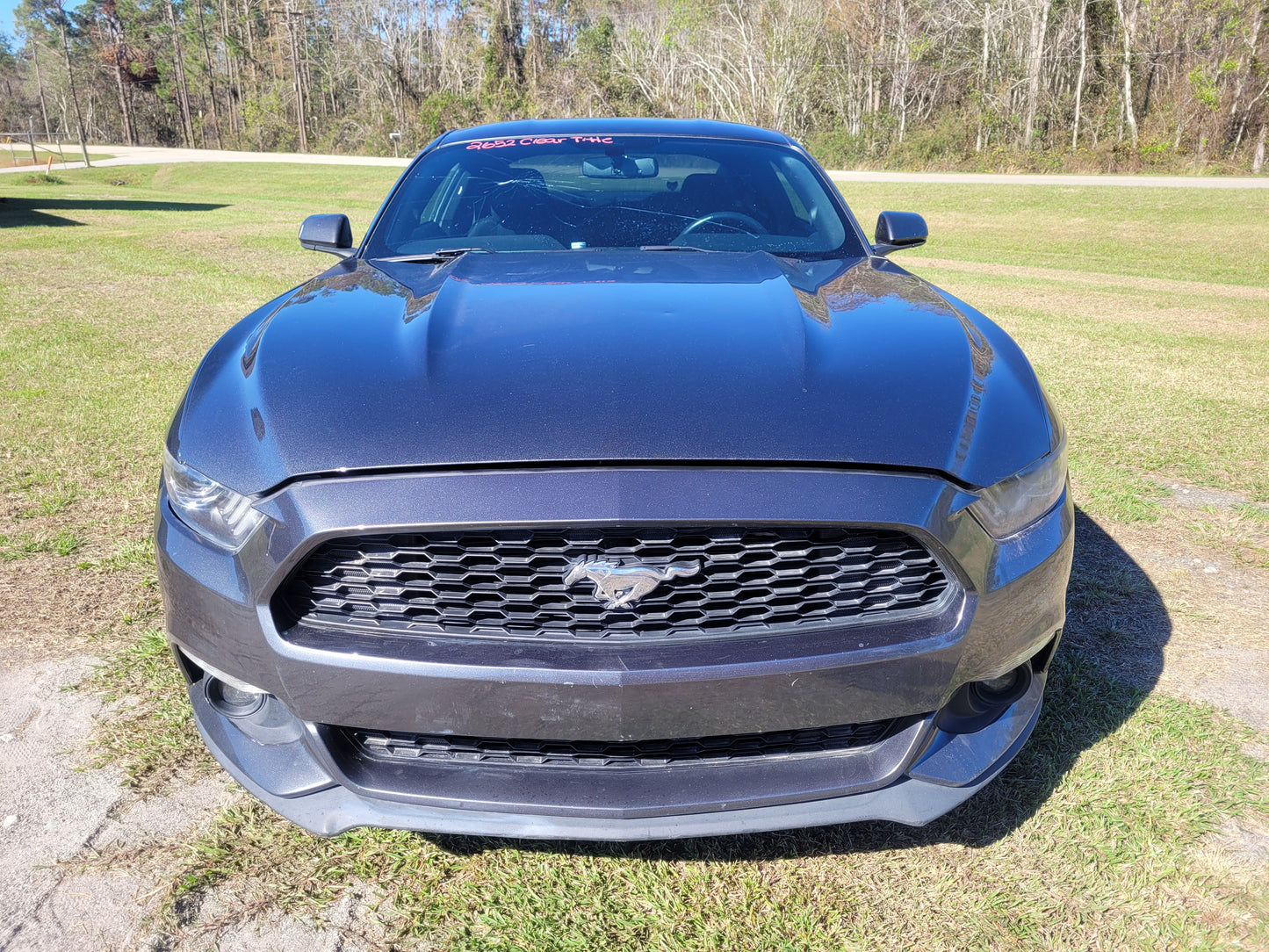 Stock 2652. 2017 Ford Mustang EcoBoost Coupe Clear Title 2.3L Turbo MT82 Manny Tranny 57k Miles - The Parts Farm