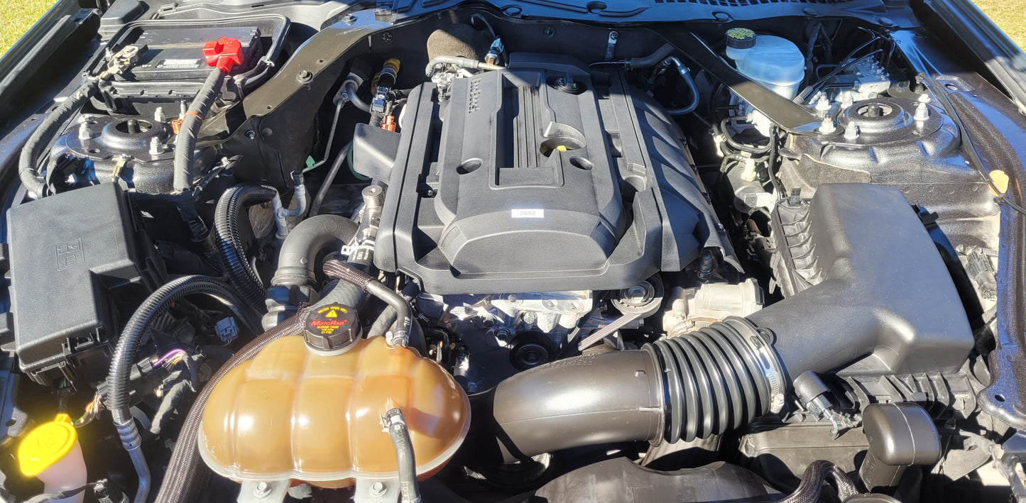 Stock 2652. 2017 Ford Mustang EcoBoost Coupe Clear Title 2.3L Turbo MT82 Manny Tranny 57k Miles - The Parts Farm