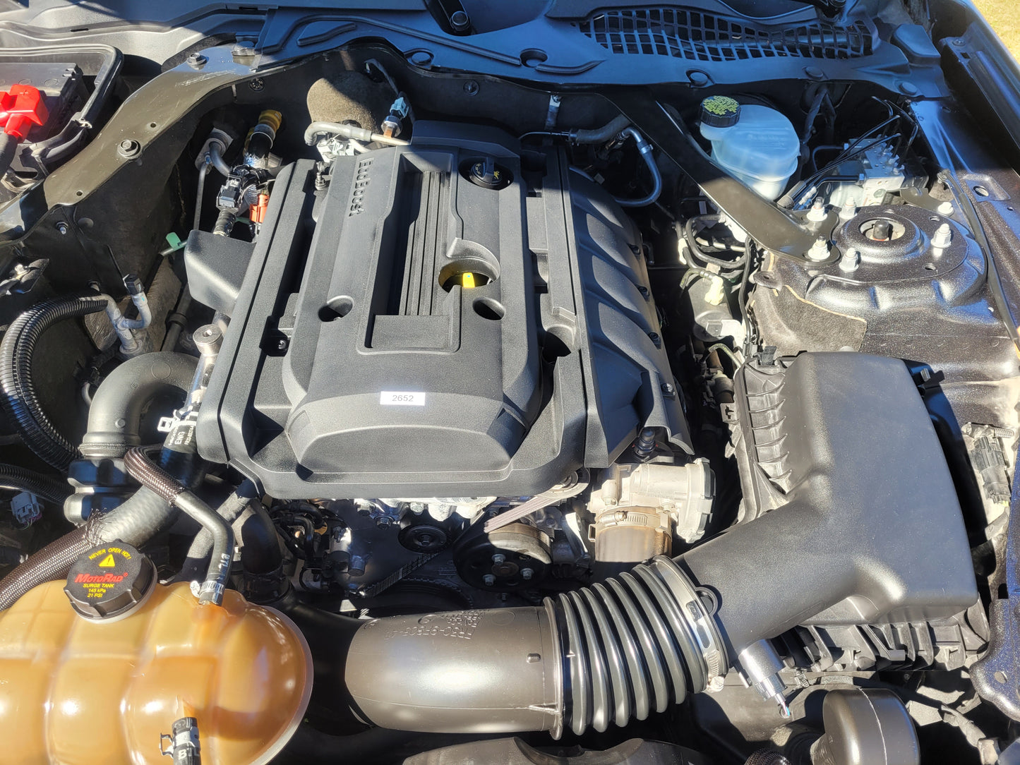Stock 2652. 2017 Ford Mustang EcoBoost Coupe Clear Title 2.3L Turbo MT82 Manny Tranny 57k Miles - The Parts Farm