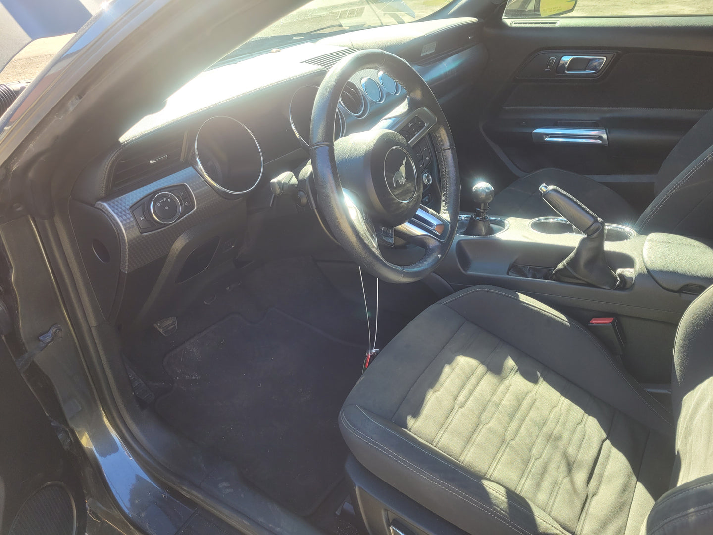 Stock 2652. 2017 Ford Mustang EcoBoost Coupe Clear Title 2.3L Turbo MT82 Manny Tranny 57k Miles - The Parts Farm